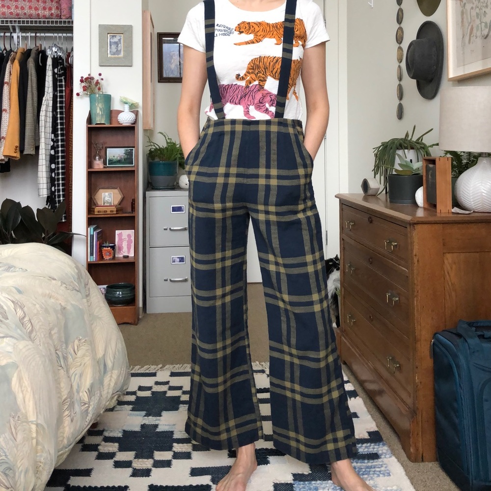 Ace & Jig Auggie overalls in Parker (modified!)